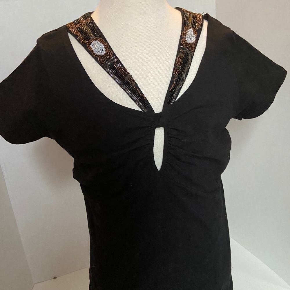 Black Short sleeve top